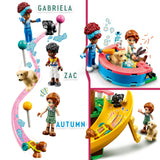 LEGO 41727 Friends Dog Rescue Centre Pet Animal Playset for Kids Aged 7 Plus Years Old with 2023 Series Characters Autumn and Zac Mini-dolls, Toy Vet Set