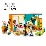 LEGO 41754 Friends Leo's Room, Baking Themed Bedroom Playset, Collectible Toy for Girls and Boys with Olly Mini-Doll, Accessories & Pet, 2023 Characters
