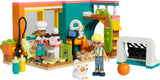 LEGO 41754 Friends Leo's Room, Baking Themed Bedroom Playset, Collectible Toy for Girls and Boys with Olly Mini-Doll, Accessories & Pet, 2023 Characters