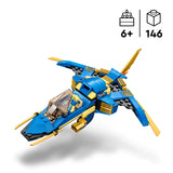 LEGO 71784 NINJAGO Jay’s Lightning Jet EVO, Upgradable Toy Plane, Ninja Airplane Building Set, Collectible Birthday Gift Idea for Boys and Girls Age 7 Plus