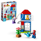 LEGO 10995 DUPLO Marvel Spider-Man’s House, Spidey and His Amazing Friends Buildable Toy for 2 Plus Years Old Toddlers, Boys & Girls, Super Hero Set