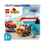 LEGO 10996 DUPLO | Disney and Pixar's Cars Lightning McQueen & Mater's Car Wash Fun Buildable Toy for 2 Year Old Toddlers, Boys & Girls, Birthday Gift Idea
