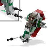 LEGO 75344 Star Wars Boba Fett's Starship Microfighter, Buildable Toy Vehicle with Adjustable Wings and Flick Shooters, The Mandalorian Set for Kids