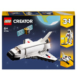 LEGO 31134 Creator 3 in 1 Space Shuttle Toy to Astronaut Figure to Spaceship, Building Toys for Kids, Boys, Girls Aged 6 and up, Creative Gift Idea