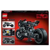 LEGO 42155 Technic THE BATMAN – BATCYCLE Set, Collectible Toy Motorbike, Scale Model Building Kit of the Iconic Super Hero Bike from 2022 Movie