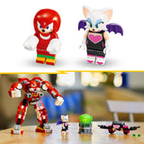 LEGO Sonic the Hedgehog Knuckles’ Guardian Mech, Action Figure Toy for Kids Boys & Girls with Video Game Character Figures Incl. Knuckles and Rouge the Bat, Plus a Master Emerald, Fun Gift Idea 76996