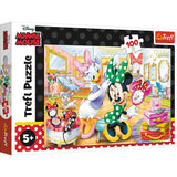 Trefl - 100 -piece puzzles - Disney: Minnie at the beauty salon