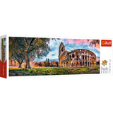 Trefl - 1000 -piece Panorama Puzzle - Colosseum At Dawn