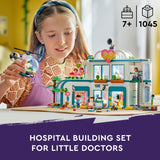 LEGO Friends Heartlake City Hospital Set with Helicopter Toy for 7 Plus Year Old Girls, Boys & Kids, Mini-Doll Characters Including Autumn, Doctor Role-Play Building Toys, Gift Idea 42621