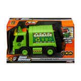 NIKKO - Road Rippers - City Service Fleet - Motorized Lifting Action - Garbage Truck (28cm)
