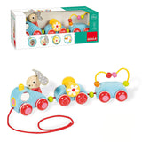Goula Bunny's Train - Wood Train - Educational Toys - GLA55244