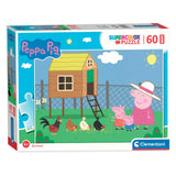 Clementoni - Puzzle Peppa Pig - Maxi 60 Pieces - Age: 4