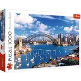Trefl - 1000 pieces puzzle - Port Jackson, Sydney