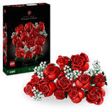 LEGO Icons Bouquet of Roses, Artificial Flowers Set for Adults, Botanical Collection, Home Décor Accessories, Valentine’s Day or Anniversary Gifts for Women, Men, Her or Him, Relaxing Activities 10328