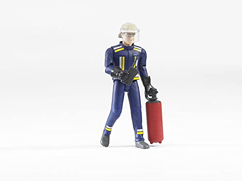 Bruder - Bruder Fire Fighter Figure with Extinguisher - Mod:60100