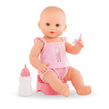 SIMBA - Corolle 9000130250 mon grand poupon emma trink and wet bath baby 36 cm / french doll with charm and vanilla fragrance