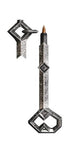 The Noble Collection The Hobbit Thorin Oakenshield's Key Pen and Bookmark - 9in (23cm) Stationery Pack - Officially Licensed Film Set Movie Props Gifts
