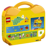 LEGO 10713 Classic Creative Suitcase, Toy Storage, Fun Colourful Building Bricks for Kids