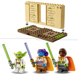 LEGO 75358 Star Wars Tenoo Jedi Temple Set with Master Yoda, Lightsabers, Droïd Figure and Speeder Bike, Building Toy for Kids, Boys, Girls 4 Plus Years Old