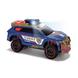 SIMBA - Dickie toys 203308380 city protector swat emergency vehicle with transformation function, 33 cm, blue
