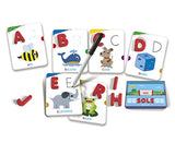 Clementoni 16366 sapientino-alphabet and words, educational game 3 years to learn letters, language development-100% recycled materials-play for future-made in italy, multi-colored