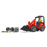 Brueder - Schäffer Compact loader 2630 with figure and acces