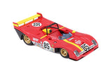 Bburago - Motor Vehicles - Non Riding Toy Vehicle - Bburago B18-36302 312P 1:43 Ferrari Racing 312 P 1972, Red #85 - Model: GLT36302