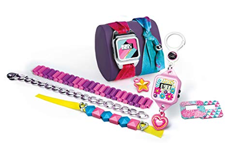 Clementoni 18635 crazy chic stylish watch jewelery kit for children, ages 7 years plus