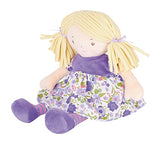 Bonikka Model Baby Peggy Soft Doll Blonde with White and Purple Dress Size 26 cm