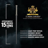 The Noble Collection - Bellatrix Lestrange Character Wand - 14.5in (37cm) Harry Potter Wand With Name Tag - Harry Potter Film Set Movie Props Wands