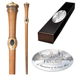 The Noble Collection - Mundungus Fletcher Character Wand - 13in (33cm) High Quality Wizarding World Wand With Name Tag - Harry Potter Film Set Movie Props Wands