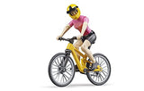 Bruder - Mountain Bike Cyclist with Bike - Mod:63111