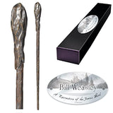The Noble Collection - Bill Weasley Character Wand - 14in (36cm) High Quality Wizarding World Wand With Name Tag - Harry Potter Film Set Movie Props Wands