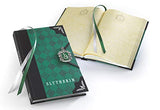 The Noble Collection Harry Potter Slytherin Journal - 9.75in (25cm) Hardbound Lined with Gilded Edges and Die Cast Enameled Crest - Officially Licensed Film Set Movie Props Gifts