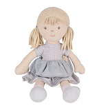 Bonikka Model Neva Soft Doll Blonde with Blue Dress Size 38 cm