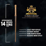 The Noble Collection - Gregory Goyle Character Wand - 14in (36cm) Wizarding World Wand With Name Tag - Harry Potter Film Set Movie Props Wands