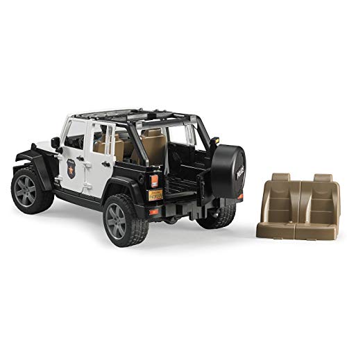 Bruder - Bruder Jeep Wrangler Unlimited Rubicon Police Vehicle with Policeman - Mod:2526