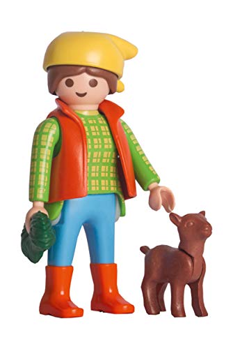 Schmidt Playmobil On the Farm Children's Jigsaw Puzzle and Figure Set (100-Piece)