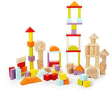 CUBIKA - Set of wooden buildings - Blocks for children: the big city