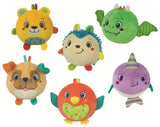 Clementoni baby squeeze & roll soft animals (esp 24 pcs) official