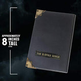 The Noble Collection Harry Potter Tom Riddle Diary - 8in (21cm) Journal Diary Replica - Includes Blank Pages & Metal Corner Plates - Harry Potter Film Set Movie Props Gifts Stationery