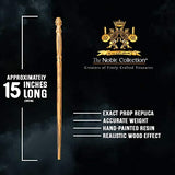 The Noble Collection - Vincent Crabbe Character Wand - 15in (38cm) Wizarding World Wand With Name Tag - Harry Potter Film Set Movie Props Wands