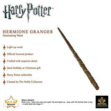 The Noble Collection Harry Potter Hermione Granger's Illuminating Wand - 15in (39cm) Light Up Wand - Officially Licensed Film Set Movie Props Wand Gifts