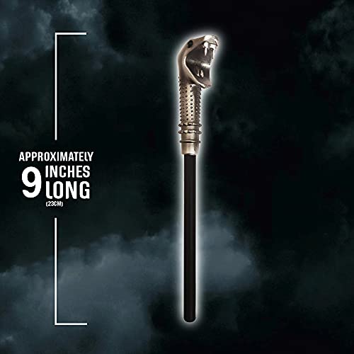 The Noble Collection Harry Potter Lucius Malfoy Wand Pen and Bookmark - 9in (23cm) Stationery Pack - Officially Licensed Film Set Movie Props Wand Gifts