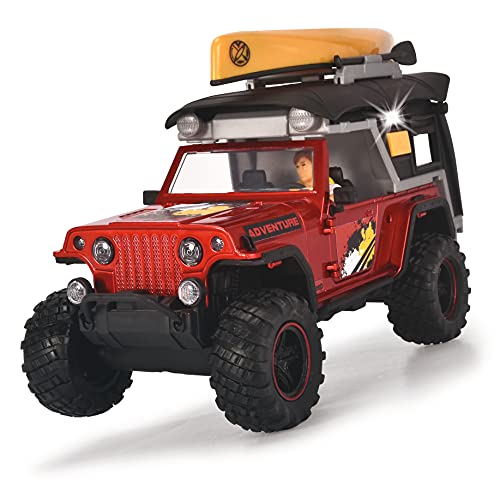 SIMBA - Dickie toys 203834008 adventure traveller try me, red/black