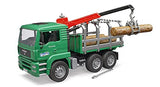 Brueder - MAN Timber truck with loading crane