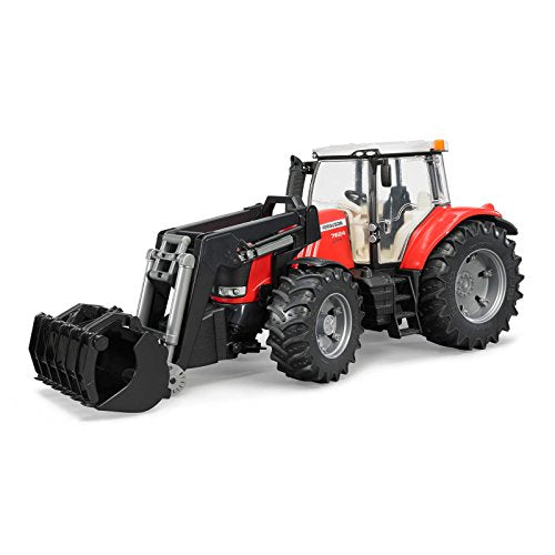 Bruder - Bruder Massey Ferguson 7624 Tractor with Frontloader - Mod:3047