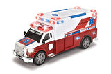 SIMBA - Dickie toys 203308389 vehicle, ambulance, emergency service, toy car, light & sound, tailgate opening, portable, 33 cm, for children from 3 years, multicoloured