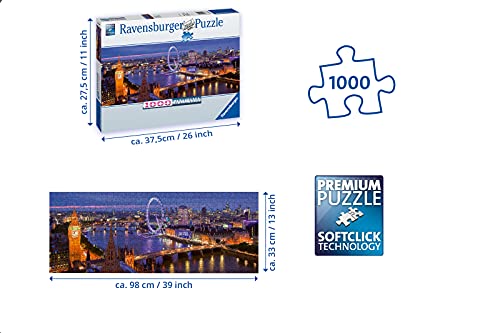 Ravensburger london at night 1000 piece jigsaw puzzle for adults & for kids age 12 and up