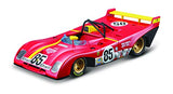 Bburago - Motor Vehicles - Non Riding Toy Vehicle - Bburago B18-36302 312P 1:43 Ferrari Racing 312 P 1972, Red #85 - Model: GLT36302